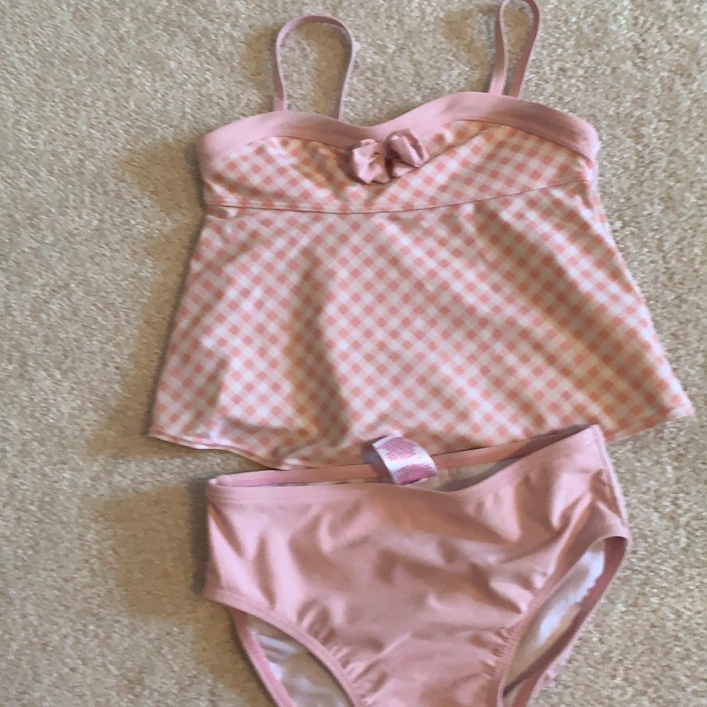 Circo Girls light pink tankini
